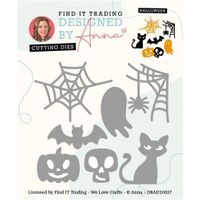 Designed by Anna - Mix and Match Cutting Dies - Halloween DBAD10027