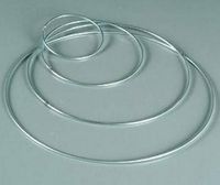 Metal ring 3mm - 20cm i diameter