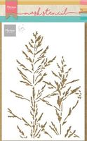 Marianne D - Mask Stencil - tiny‘s Indian grass PS8127 21x15cm
