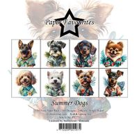 Paper Favourites - 6x6  Paper Pack - Summer Dogs PF275