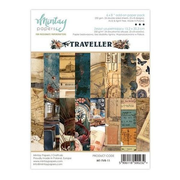 Mintay - 6 x 8 Add-On Paper Pad - Traveller MT-TVR-11