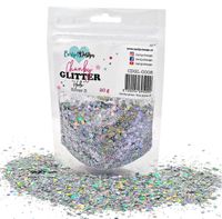CarlijnDesign -  Chunky Glitter Holo Silver 3 20g CDGL-0008