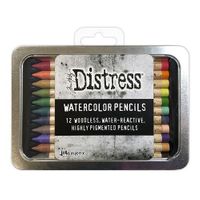  Tim Holtz/Ranger - Distress Watercolor Pencils 12 pc Kit #4