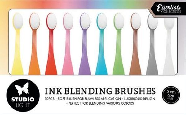 Studio Light -  Ink Blending Brushes 20mm 10pcs Essentials nr.07