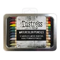  Tim Holtz/Ranger - Distress Watercolor Pencils 12 pc Kit #5