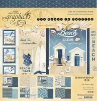 Graphic 45 -12x12 Inch Paper Pad Collection - The Beach is Calling