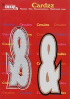 Crealies -  Cardzz No. 427 & Sign