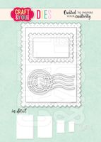 Craft and You - Die - ATC Frame with Stamp CYD-CW263