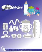 By Lene - Cutting & Embossing Die - Baby Accessories  BLD1664