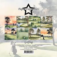 Paper Favourites - 6x6  Paper Pack - Golfing PF288