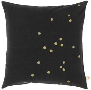 Pillow Case Dots Caviar 50x50cm