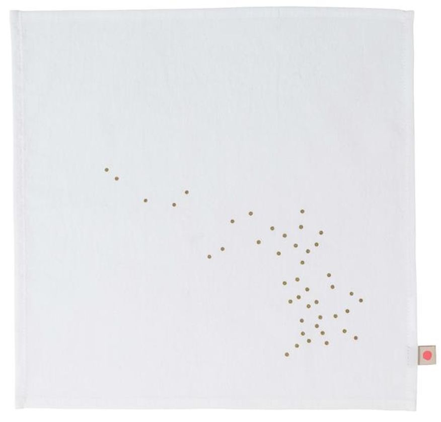 Servett vit set med 2