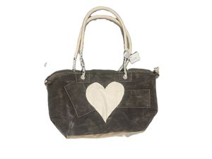 Stor Weekendväska Brun, Hjärta | Sufraco House of Fine Brands