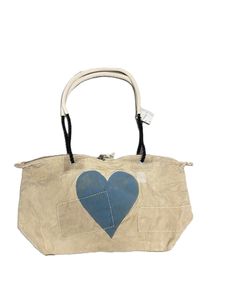 Stor Weekendv&auml;ska Vintage, Hj&auml;rta Turkos | Sufraco House of Fine Brands