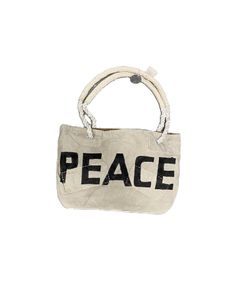 Tygv&auml;ska Dora Vintage, Peace Svart | Sufraco House of Fine Brands