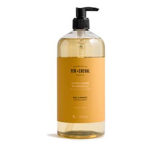 Flytande Marseille Tvål Refill 1000ml Honey & Almond | Sufraco House of Fine Brands