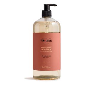 Flytande Marseille Tvål Refill 1000ml Rose Petals | Sufraco House of Fine Brands