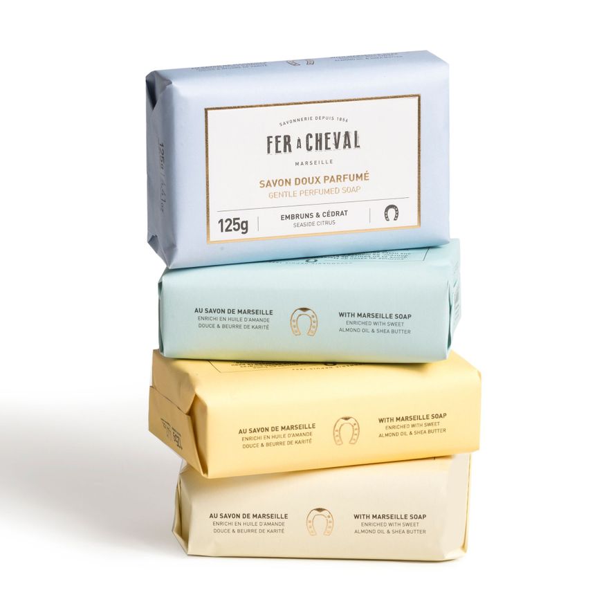 Fast Marseille Tvål 125g Honey & Almond | Sufraco House of Fine Brands