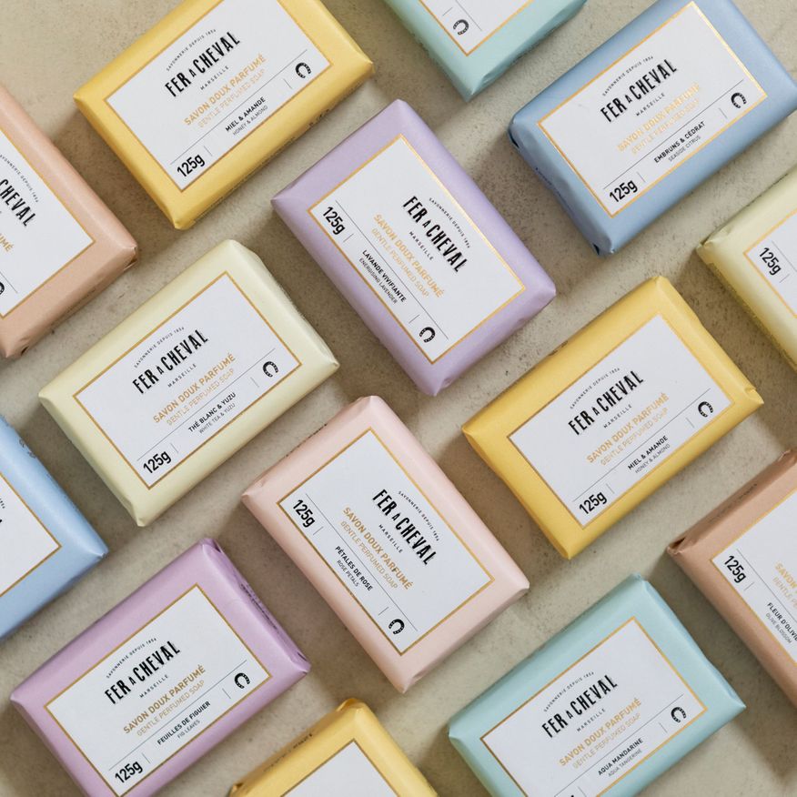 Fast Marseille Tvål 125g Honey & Almond | Sufraco House of Fine Brands