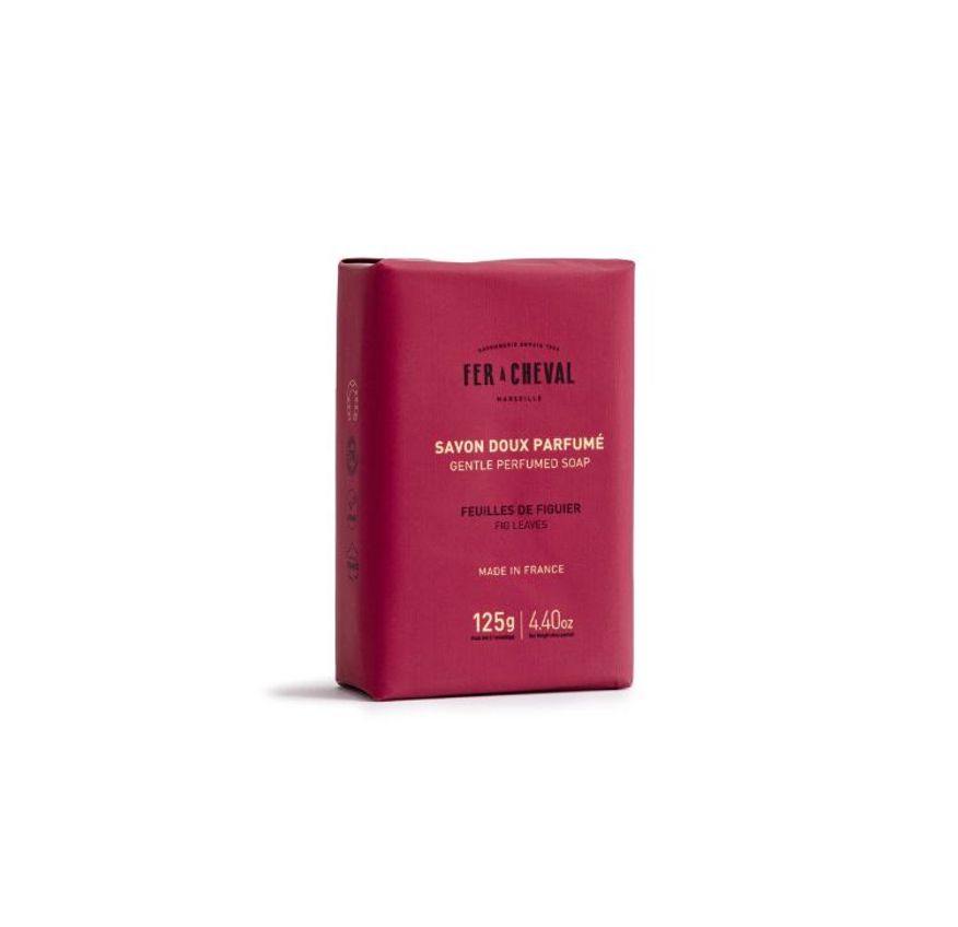 Fast Marseille Tvål 125g Fig Leaves | Sufraco House of Fine Brands
