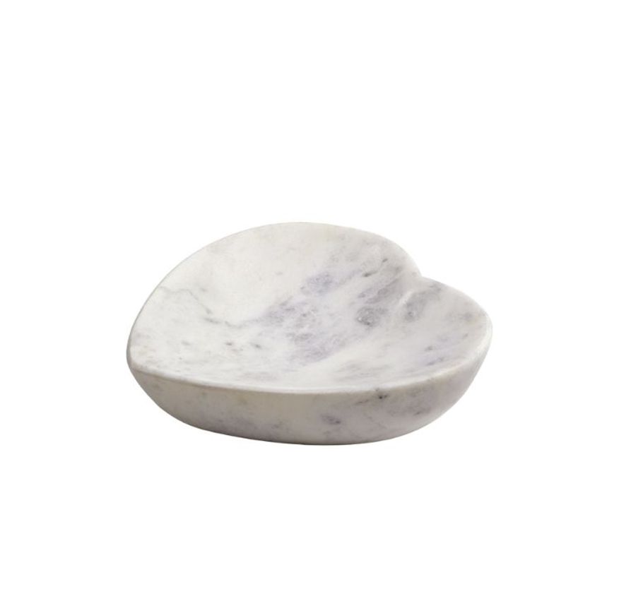 Tv&aring;lfat Vit Marmor hj&auml;rta | Sufraco House of Fine Brands