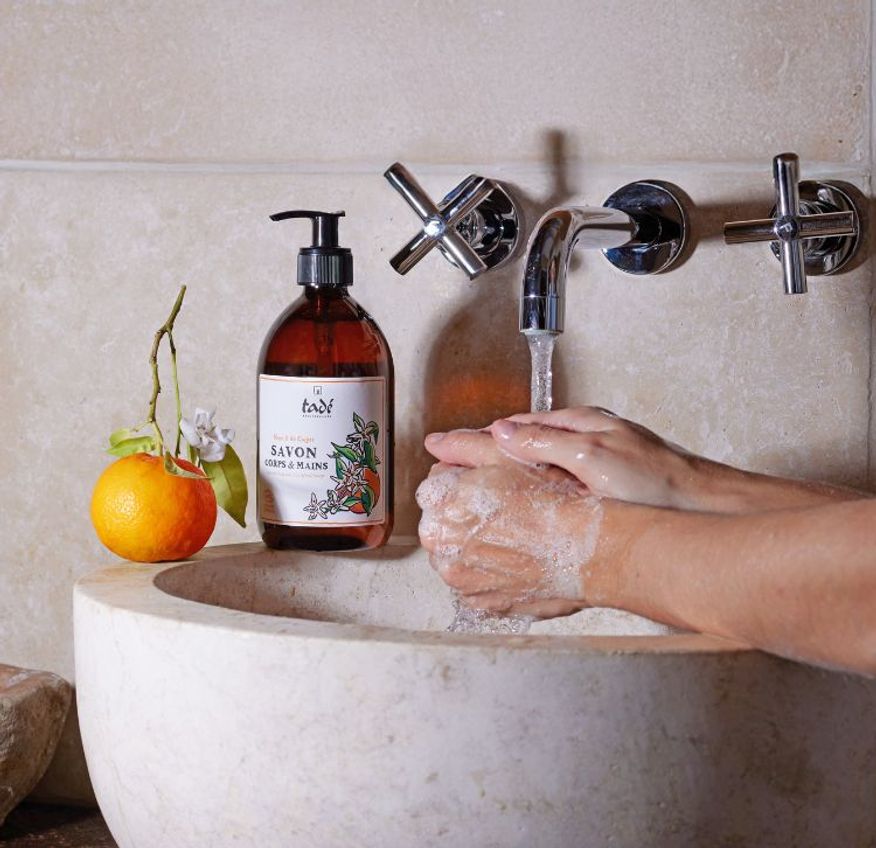 Flytande Aleppotvål 500ml Rose | Sufraco House of Fine Brands