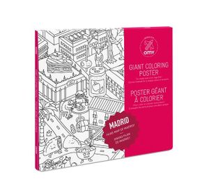 Coloring Poster - Madrid