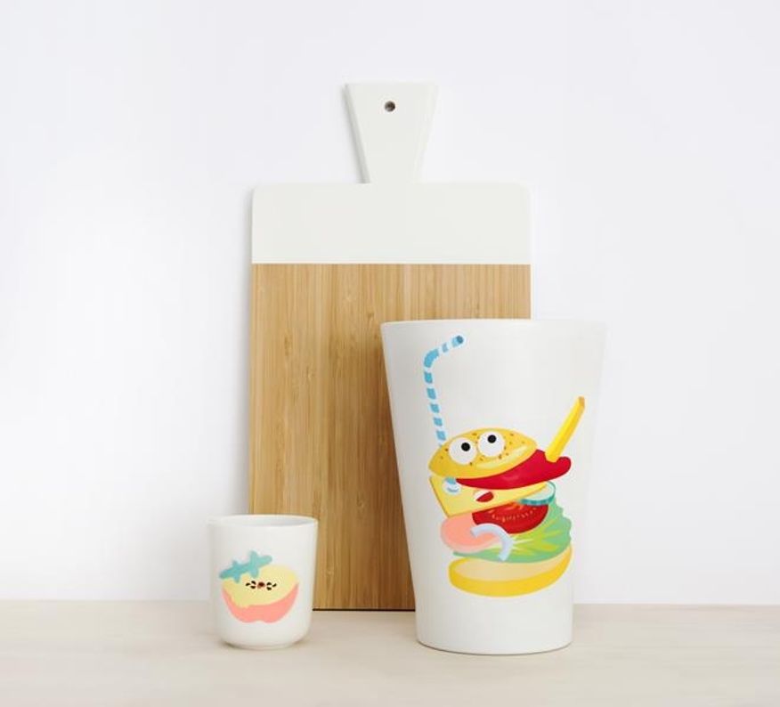 Set Of Stickers - Food