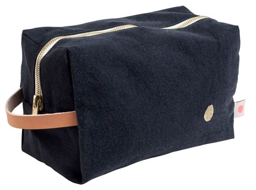 Large Cube Toiletry Bag Caviar