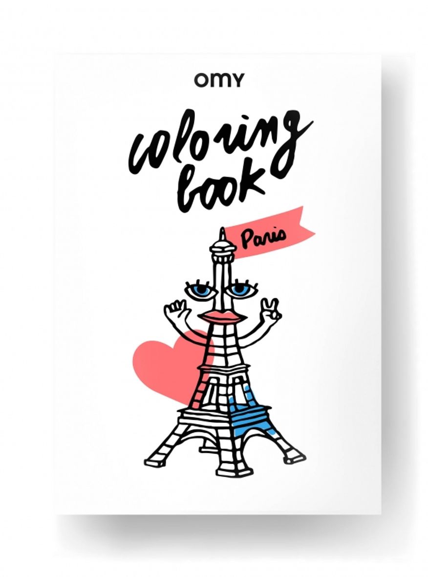 Coloring Book - Paris